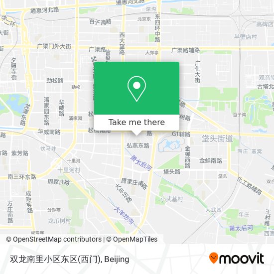 双龙南里小区东区(西门) map