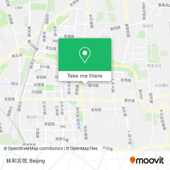 林和宾馆 map
