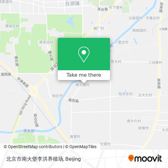 北京市南火垡李洪养殖场 map