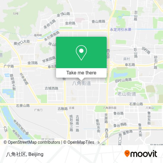 八角社区 map