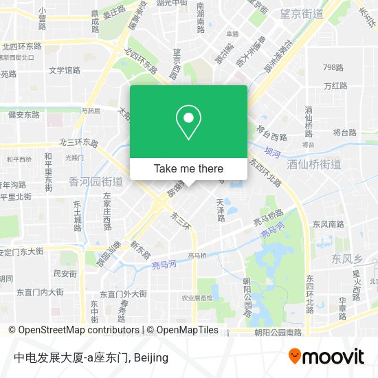 中电发展大厦-a座东门 map