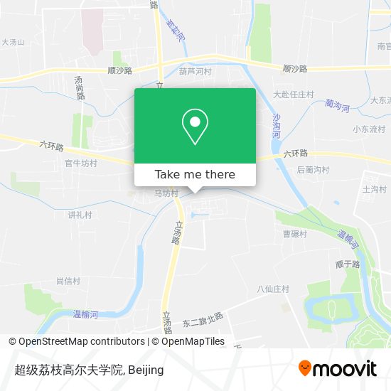 超级荔枝高尔夫学院 map