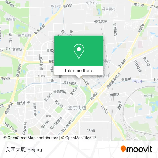 美团大厦 map