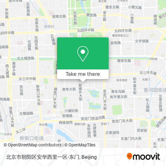 北京市朝阳区安华西里一区-东门 map