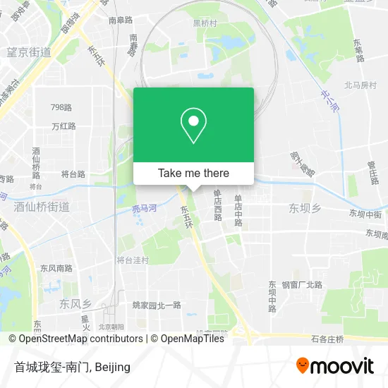 首城珑玺-南门 map