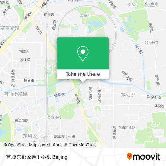 首城东郡家园1号楼 map