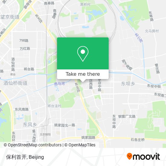 保利首开 map
