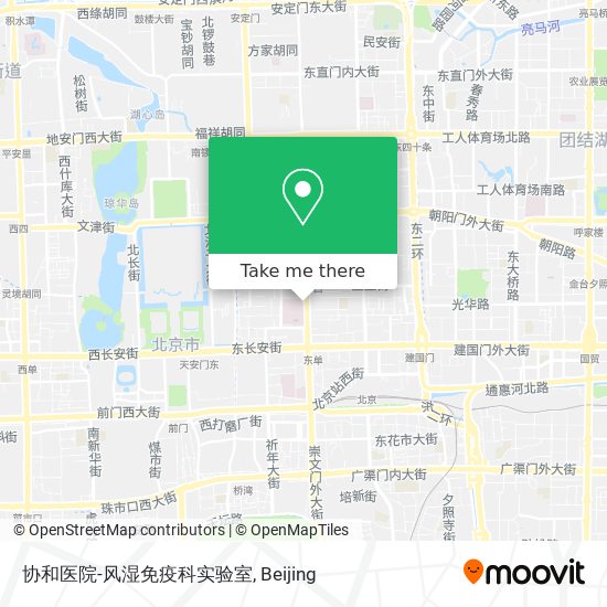 协和医院-风湿免疫科实验室 map