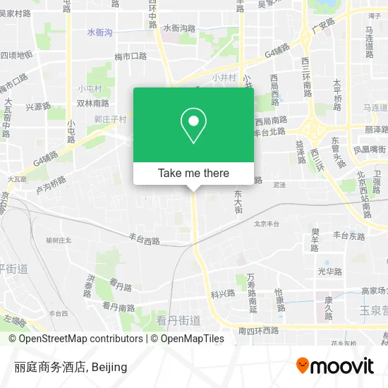 丽庭商务酒店 map