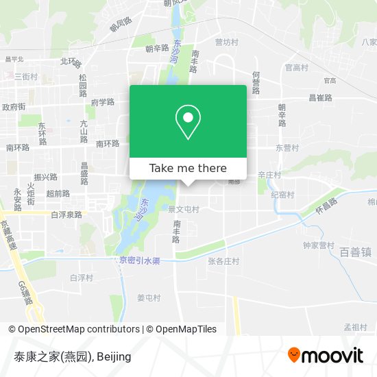 泰康之家(燕园) map