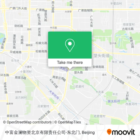 中富金澜物资北京有限责任公司-东北门 map