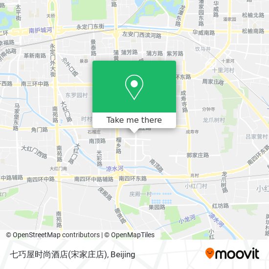 七巧屋时尚酒店(宋家庄店) map