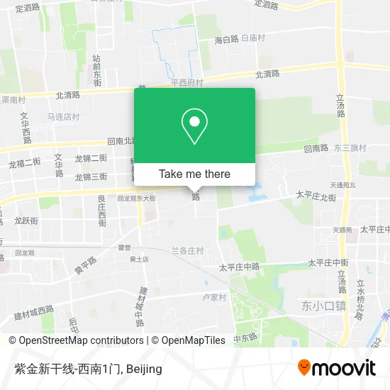 紫金新干线-西南1门 map