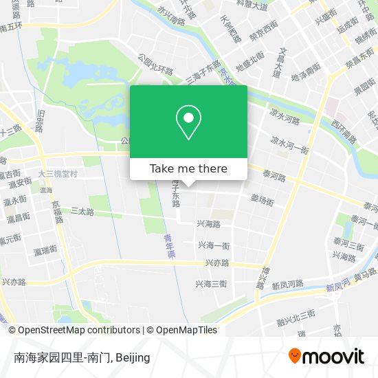 南海家园四里-南门 map