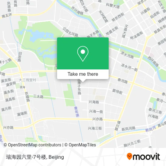 瑞海园六里-7号楼 map