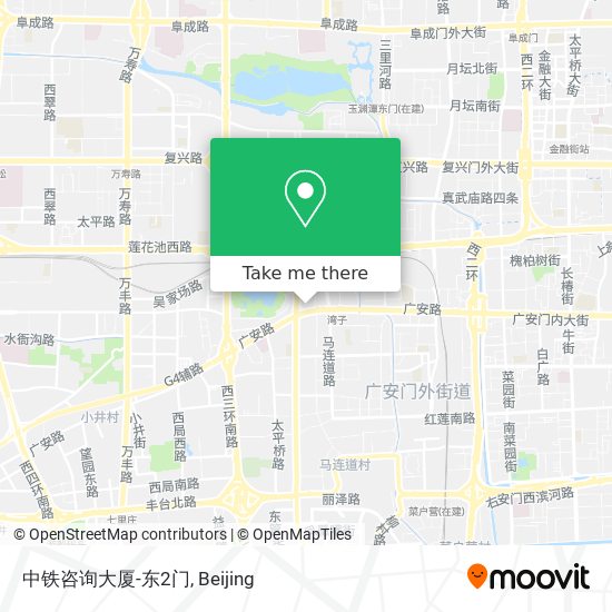 中铁咨询大厦-东2门 map