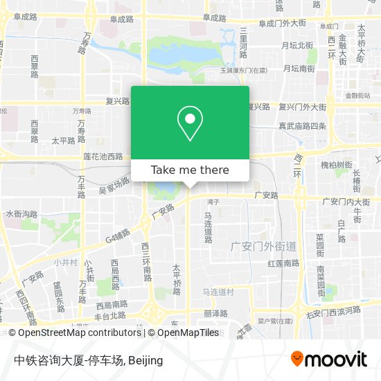 中铁咨询大厦-停车场 map