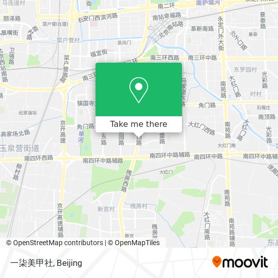 一柒美甲社 map