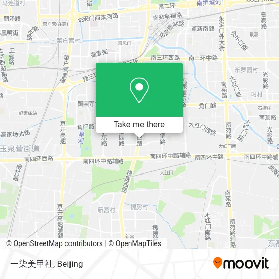 一柒美甲社 map