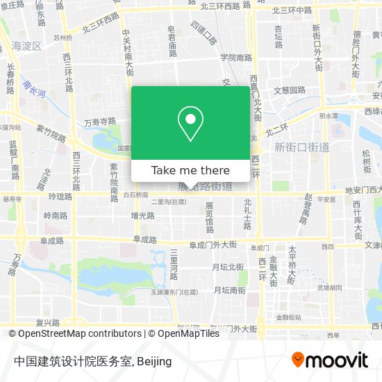 中国建筑设计院医务室 map