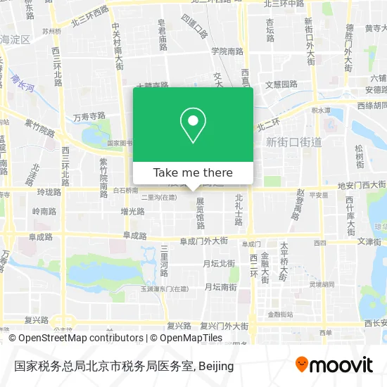 国家税务总局北京市税务局医务室 map