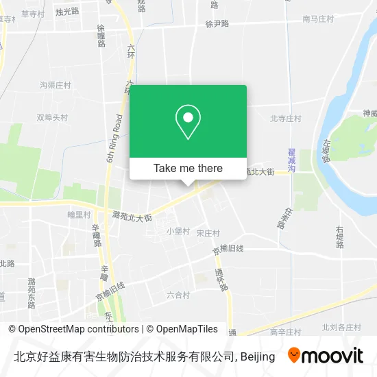北京好益康有害生物防治技术服务有限公司 map