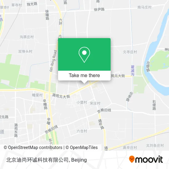 北京迪尚环诚科技有限公司 map