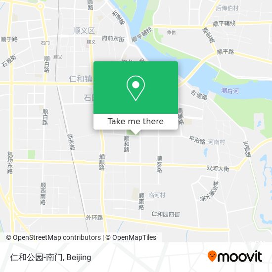 仁和公园-南门 map