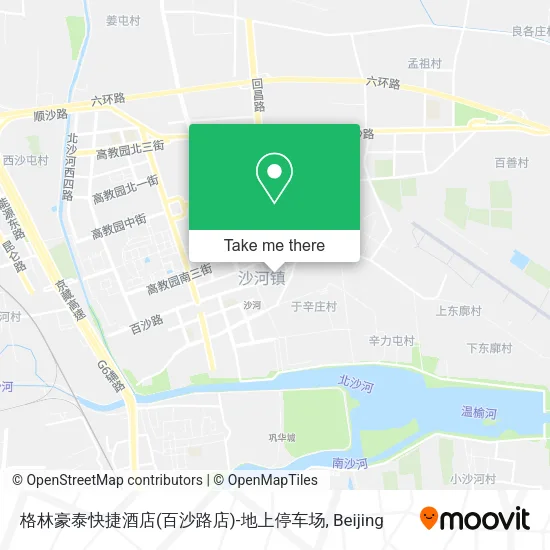 格林豪泰快捷酒店(百沙路店)-地上停车场 map
