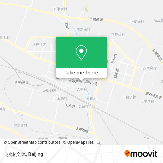 朋派文体 map