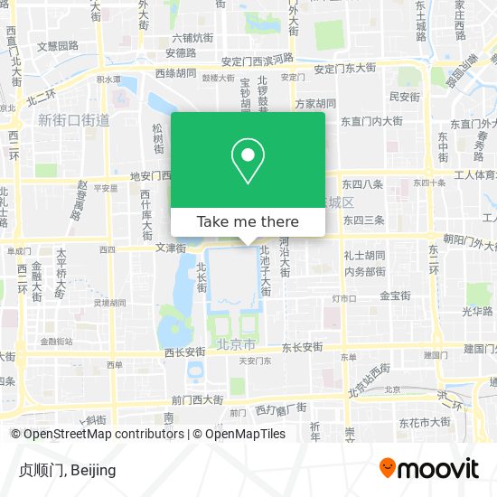 贞顺门 map