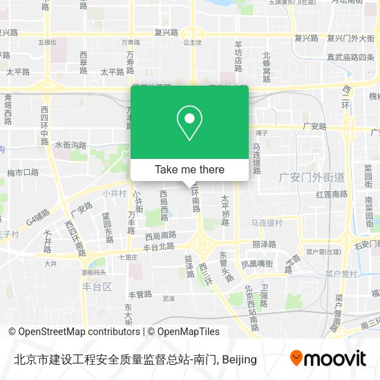 北京市建设工程安全质量监督总站-南门 map