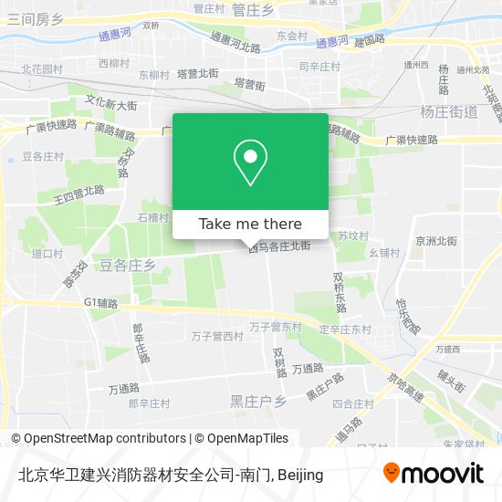 北京华卫建兴消防器材安全公司-南门 map