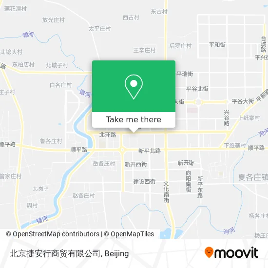 北京捷安行商贸有限公司 map