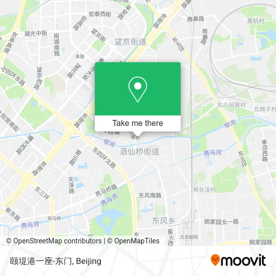 颐堤港一座-东门 map