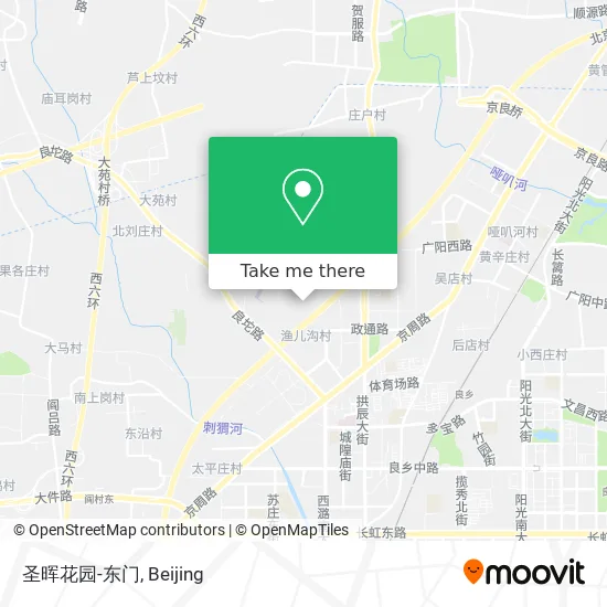 圣晖花园-东门 map