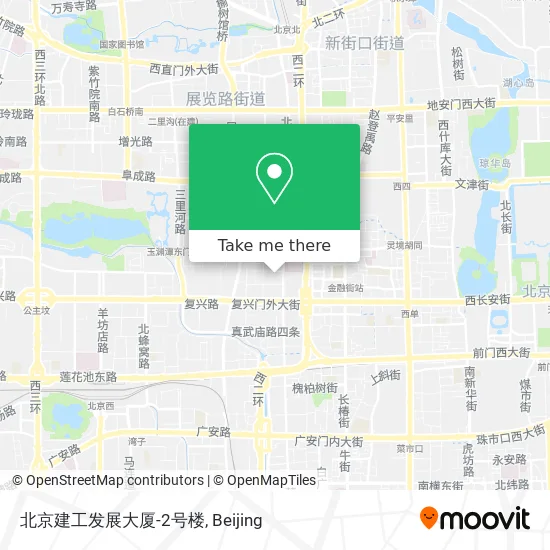 北京建工发展大厦-2号楼 map