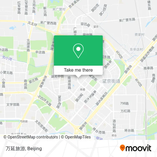 万延旅游 map