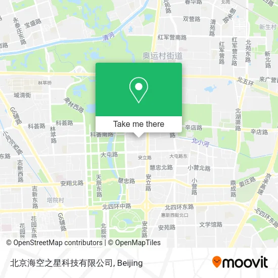 北京海空之星科技有限公司 map