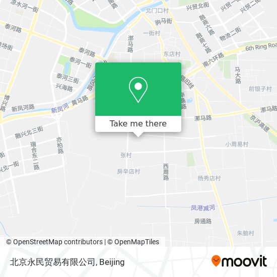 北京永民贸易有限公司 map