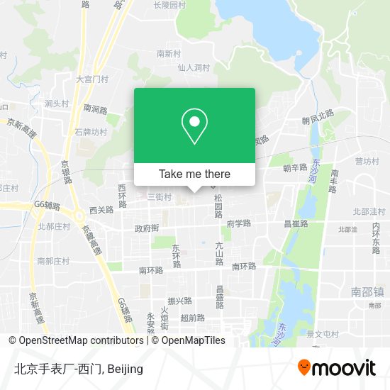 北京手表厂-西门 map
