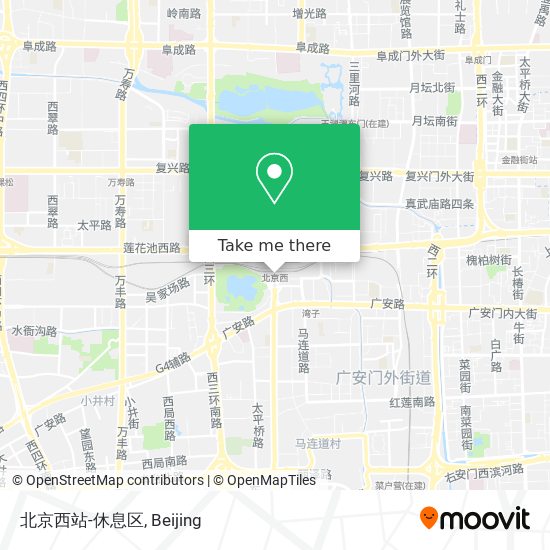北京西站-休息区 map