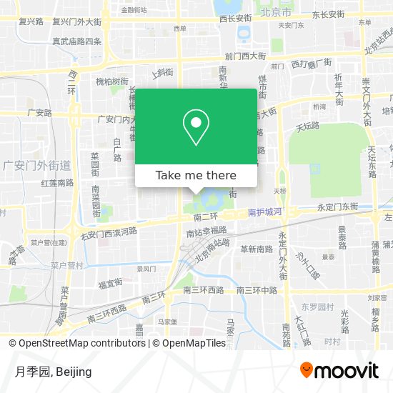 月季园 map