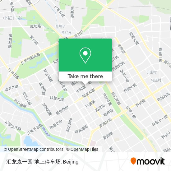 汇龙森一园-地上停车场 map