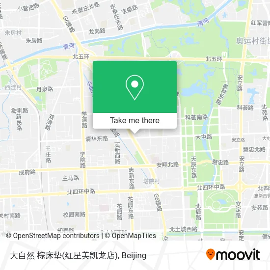 大自然 棕床垫(红星美凯龙店) map