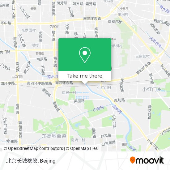 北京长城橡胶 map