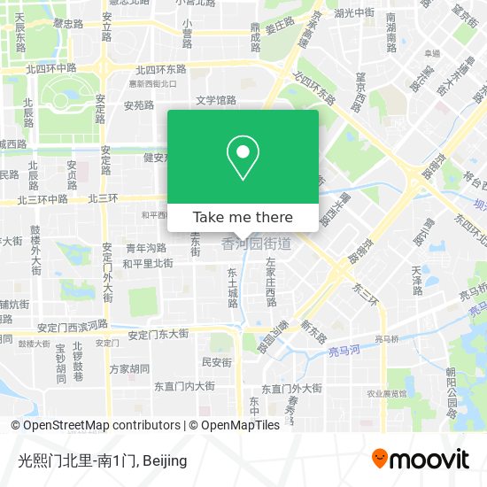 光熙门北里-南1门 map