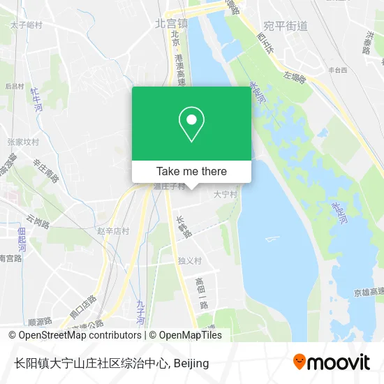 长阳镇大宁山庄社区综治中心 map