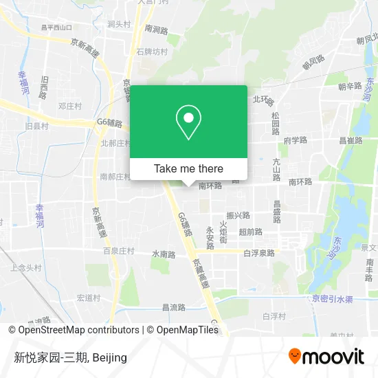 新悦家园-三期 map