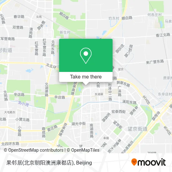 果邻居(北京朝阳澳洲康都店) map